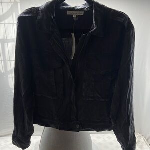 Young Fabulous & Broke Washed Black Utility Jacket